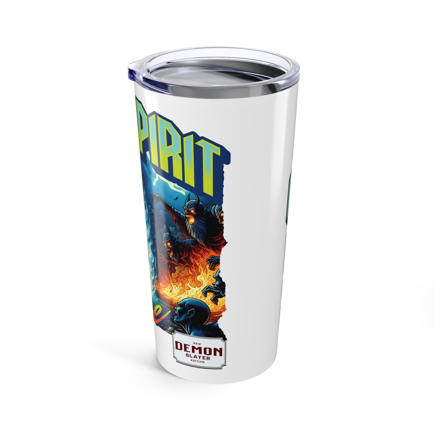 Holy Spirit Fire Comic Style - Tumbler 20oz