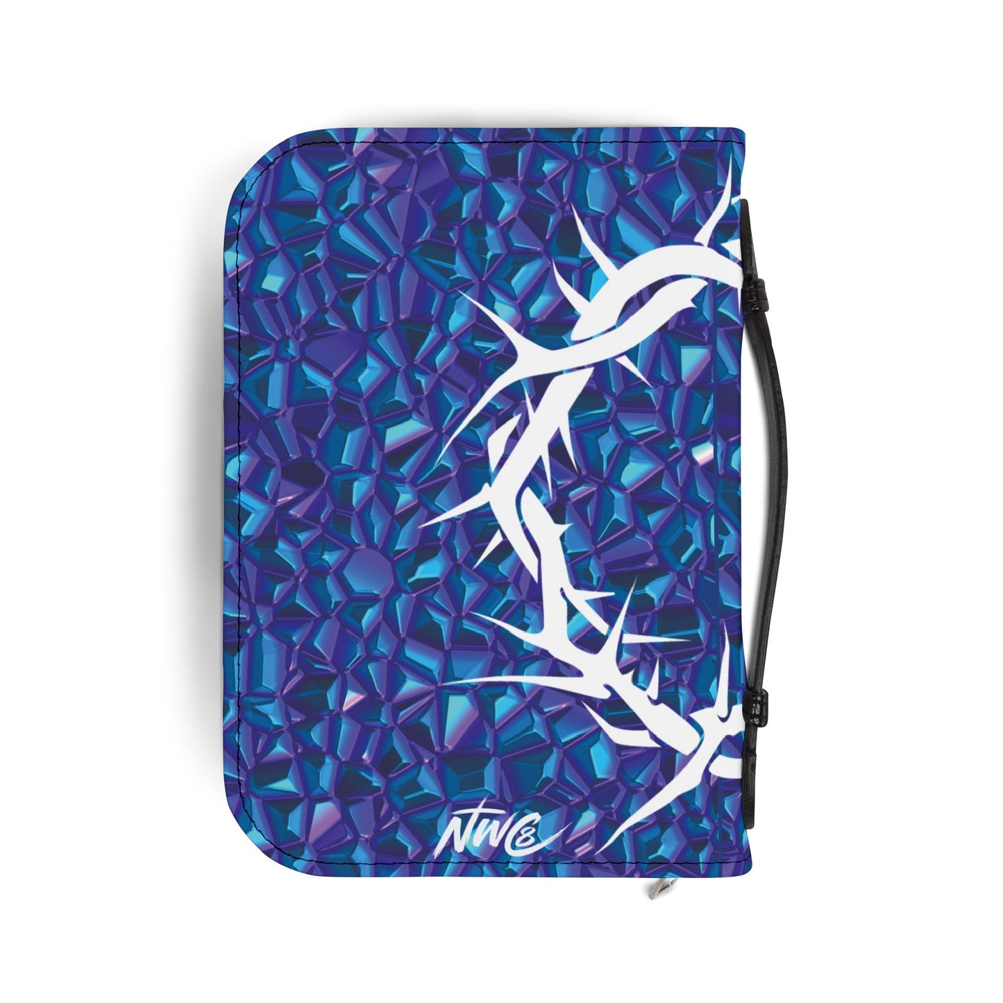 Vibrant Jewel & Crown Bible Cover