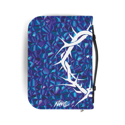 Vibrant Jewel & Crown Bible Cover