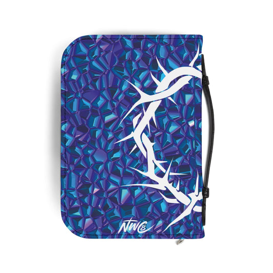 Vibrant Jewel & Crown Bible Cover
