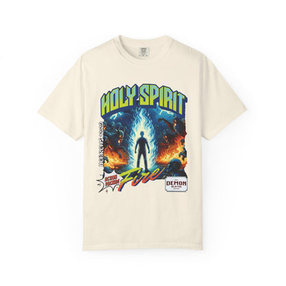 Holy Spirit Fire - Vintage Comic Book Christian Tee