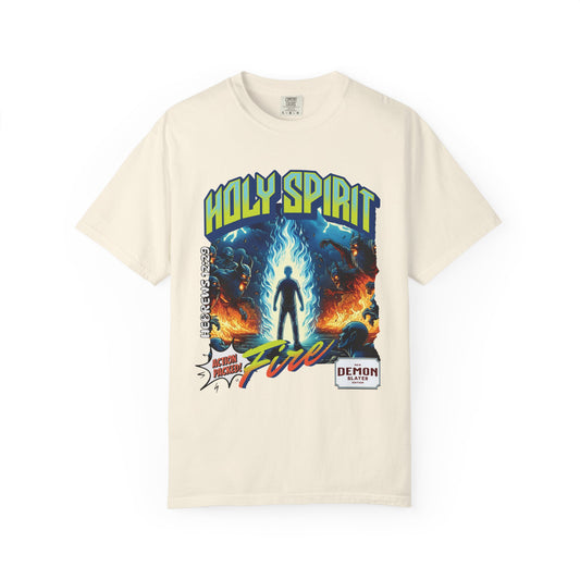 Holy Spirit Fire - Vintage Comic Book Christian Tee