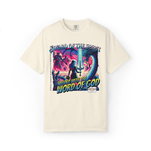 Sword of the Spirit - Vintage Comic Book Christian Tee
