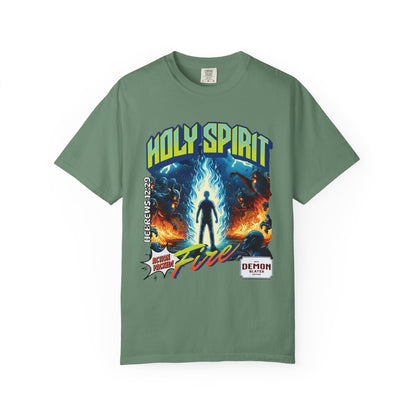 Holy Spirit Fire - Vintage Comic Book Christian Tee