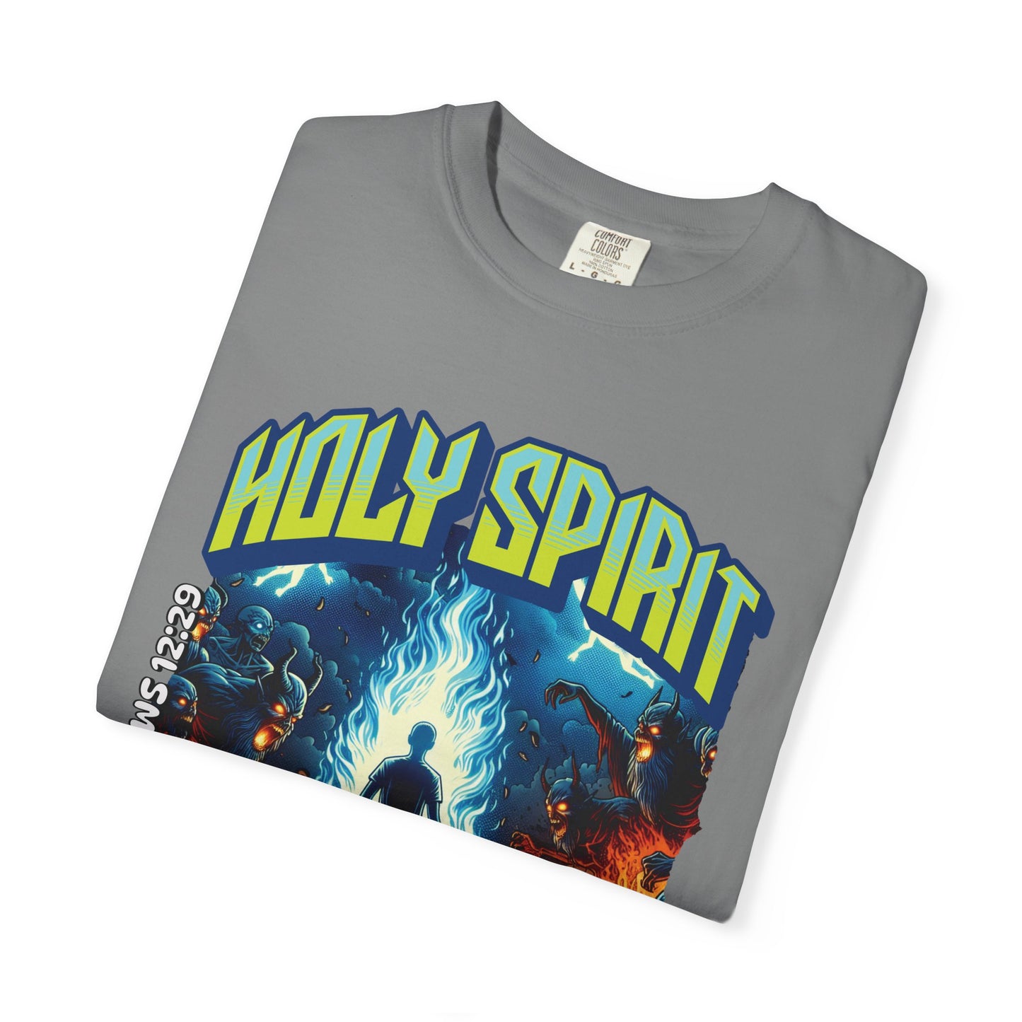 Holy Spirit Fire - Vintage Comic Book Christian Tee