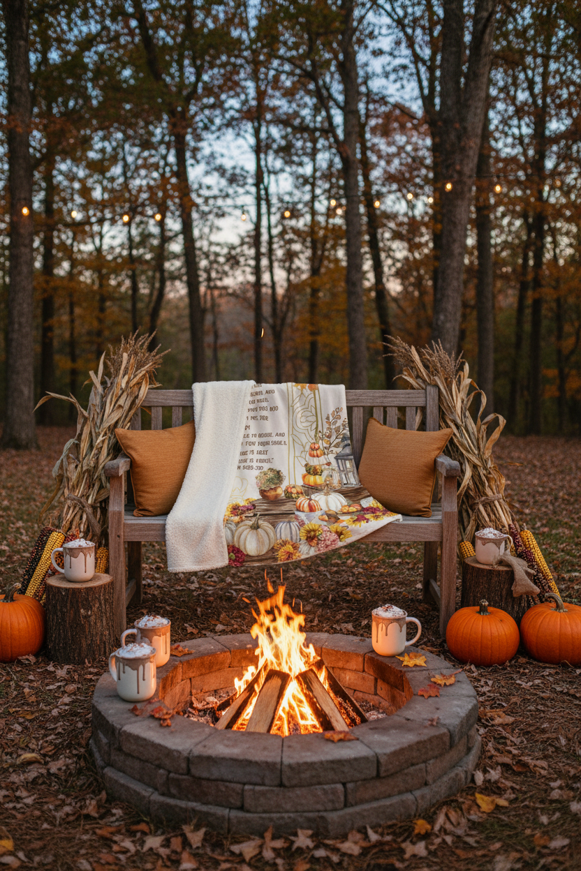 I Will Give You Rest - Matthew 11:28-30 Fall Sherpa Blanket