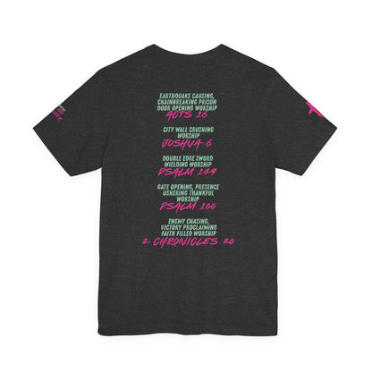Worship is Warfare - Scripture Prayer Invitation Tee