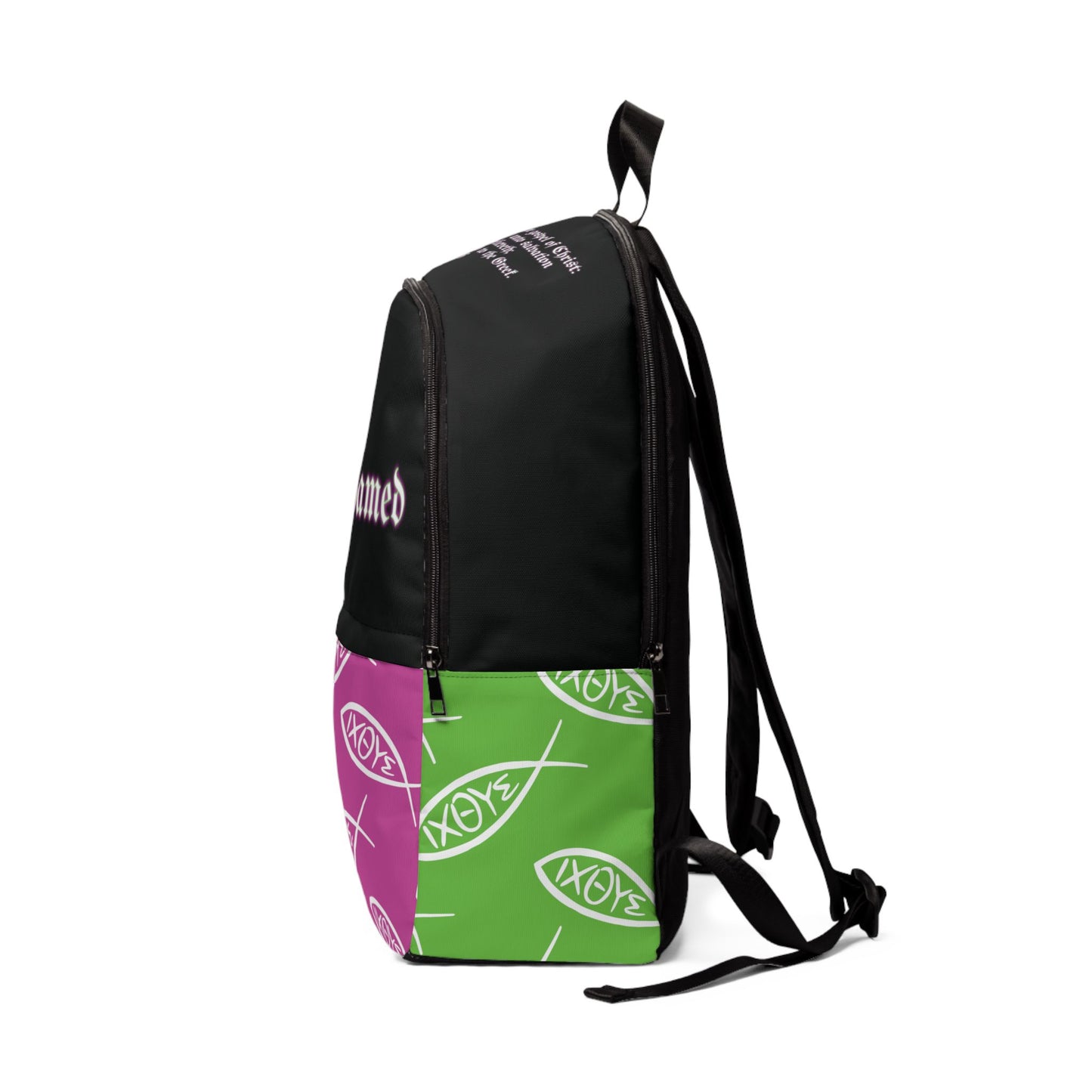 Unashamed Fisher of Men - Tri Color Backpack