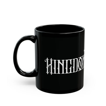 Kingdom Seeker - Cross and Nails Black Ceramic Mug