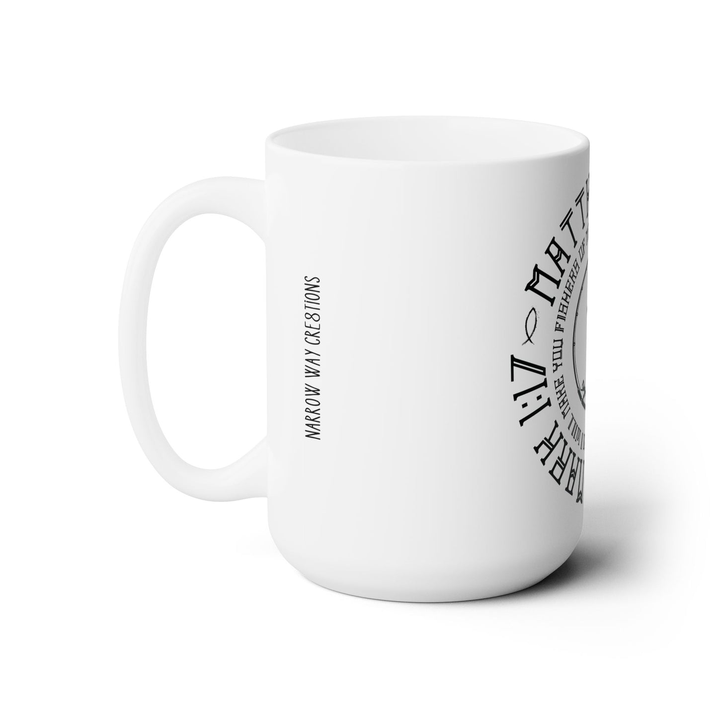 Fisher of Men - Jesus Disciple Ceramic Mug 15oz