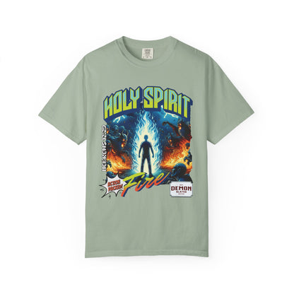 Holy Spirit Fire - Vintage Comic Book Christian Tee
