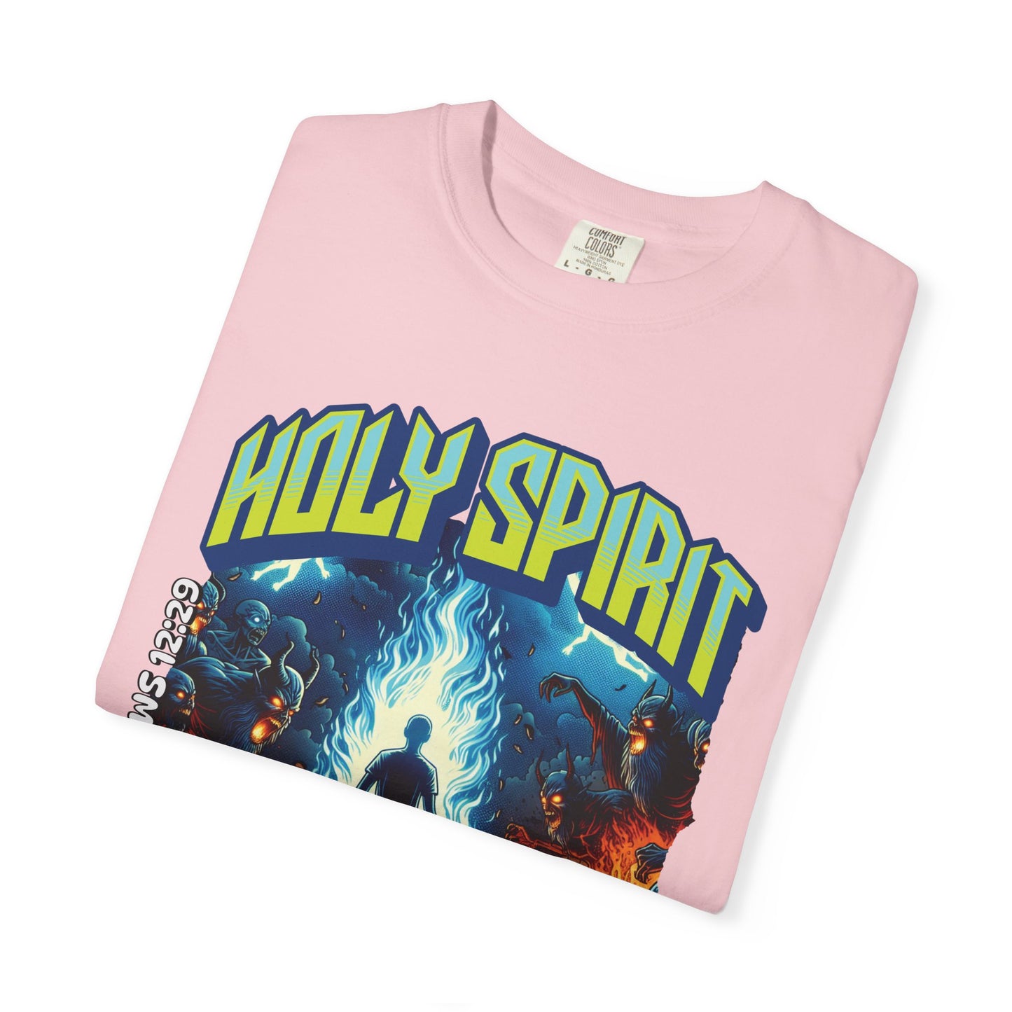 Holy Spirit Fire - Vintage Comic Book Christian Tee