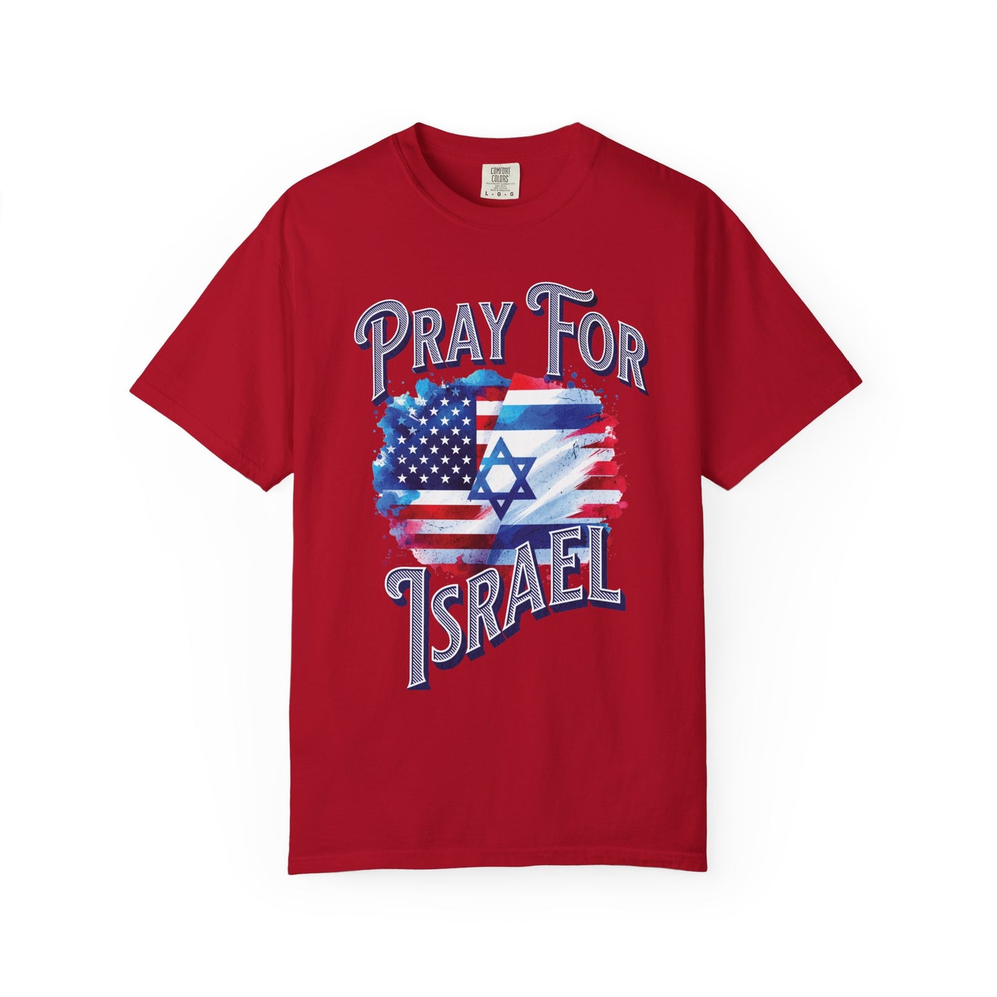 Pray for Israel - Scripture Support Christian Tee