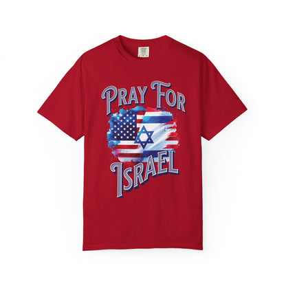 Pray for Israel - Scripture Support Christian Tee