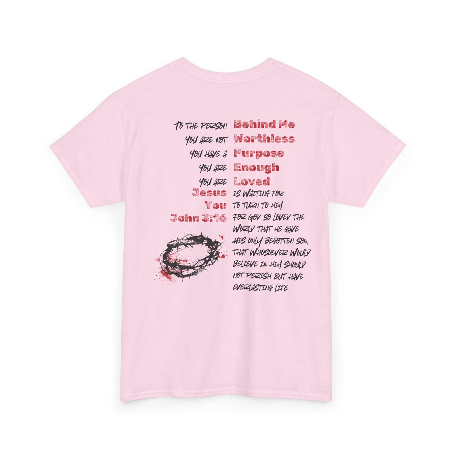 John 3:16 - God's Love Encouragement Tee