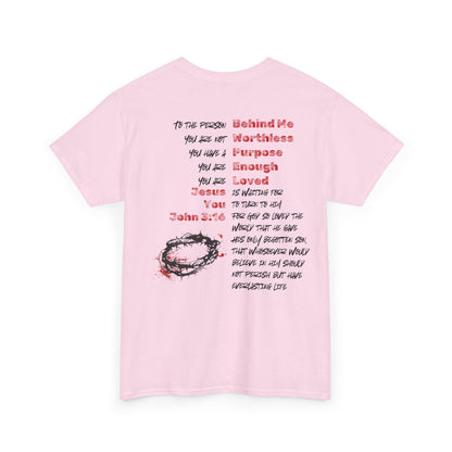 John 3:16 - God's Love Encouragement Tee