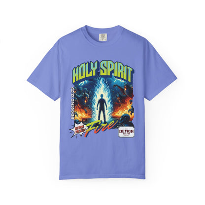 Holy Spirit Fire - Vintage Comic Book Christian Tee