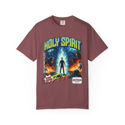 Holy Spirit Fire - Vintage Comic Book Christian Tee