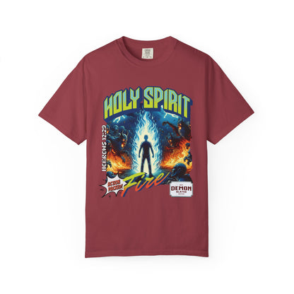 Holy Spirit Fire - Vintage Comic Book Christian Tee