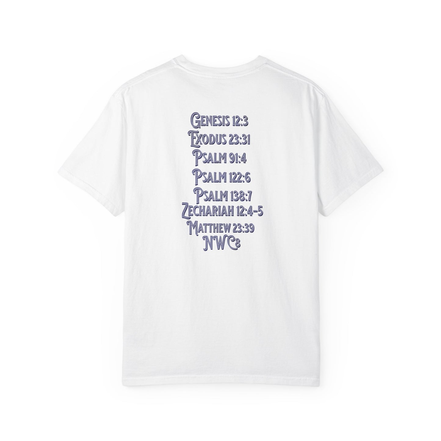 Pray for Israel - Scripture Support Christian Tee