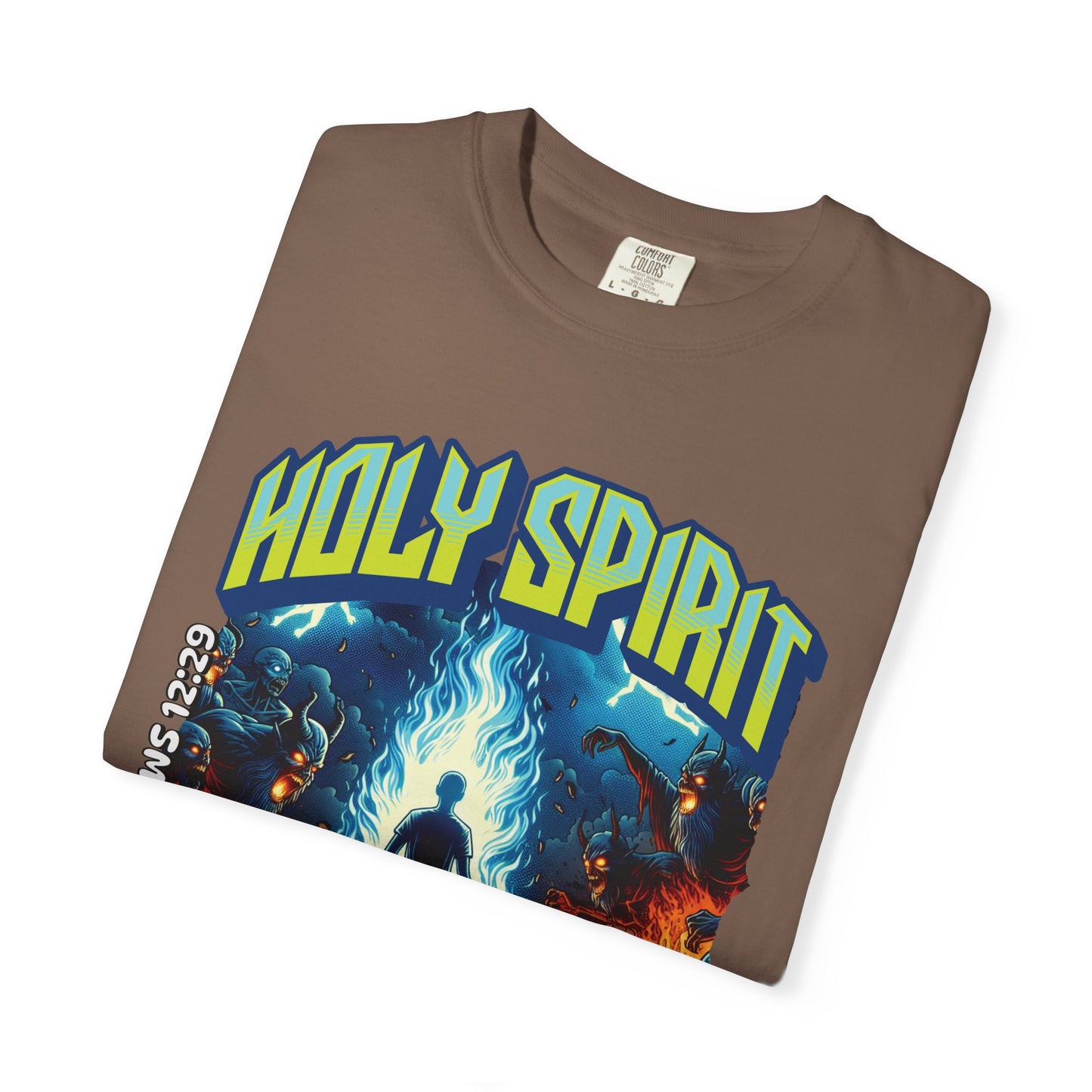 Holy Spirit Fire - Vintage Comic Book Christian Tee