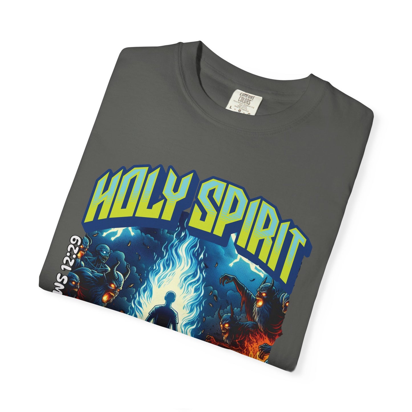 Holy Spirit Fire - Vintage Comic Book Christian Tee