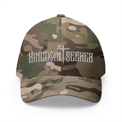 Embroidered Kingdom Seeker Cross and Nails Hat
