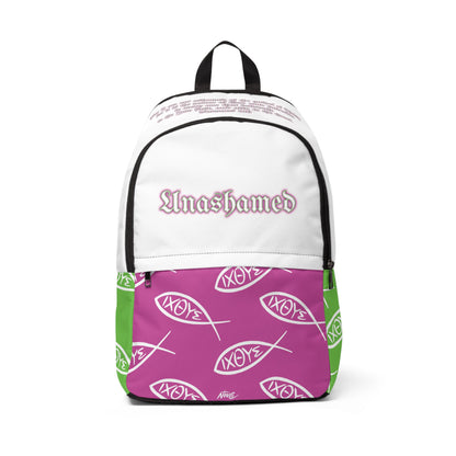 Unashamed Fisher of Men - Tri Color Backpack
