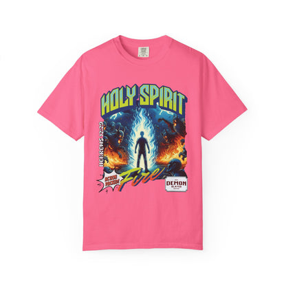 Holy Spirit Fire - Vintage Comic Book Christian Tee
