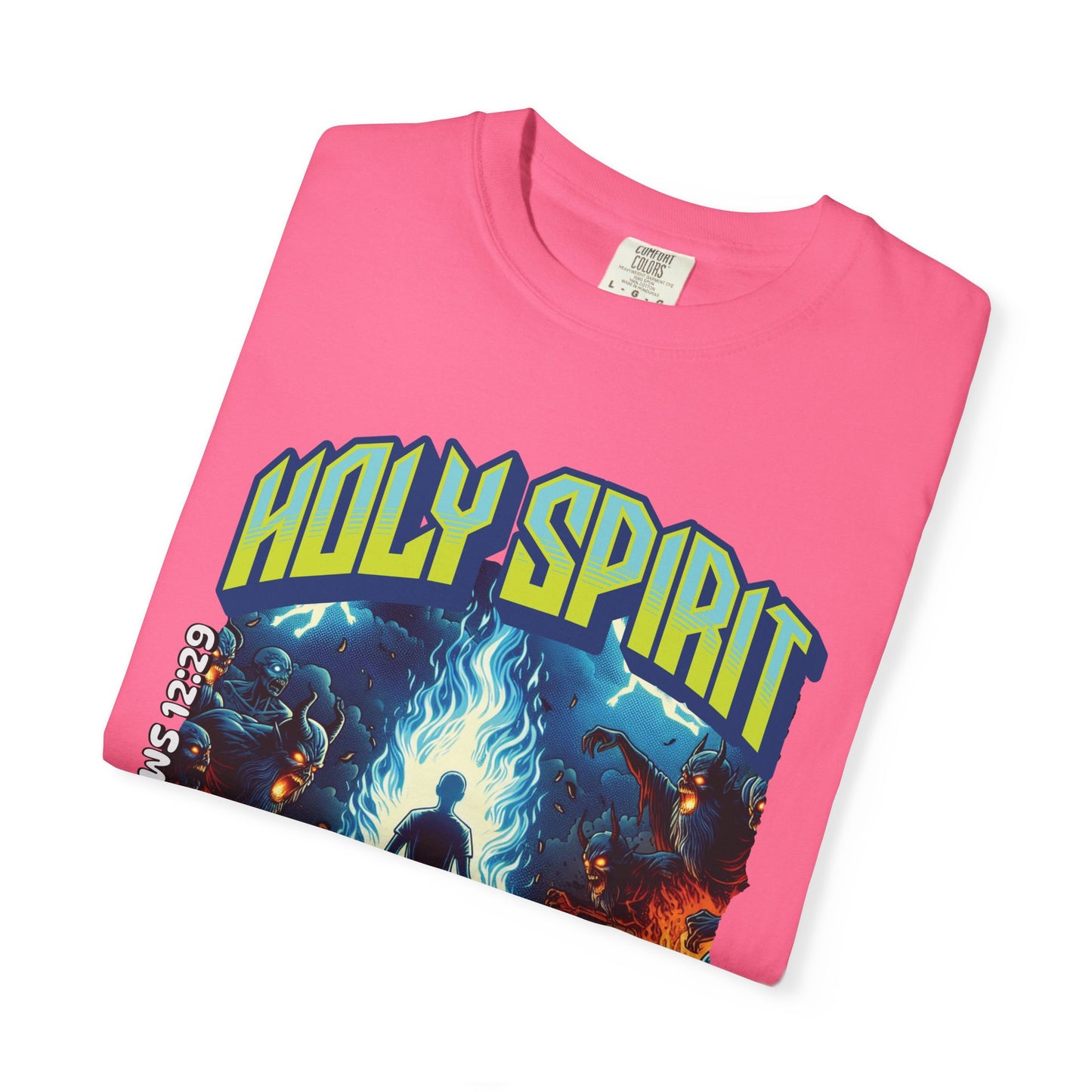 Holy Spirit Fire - Vintage Comic Book Christian Tee