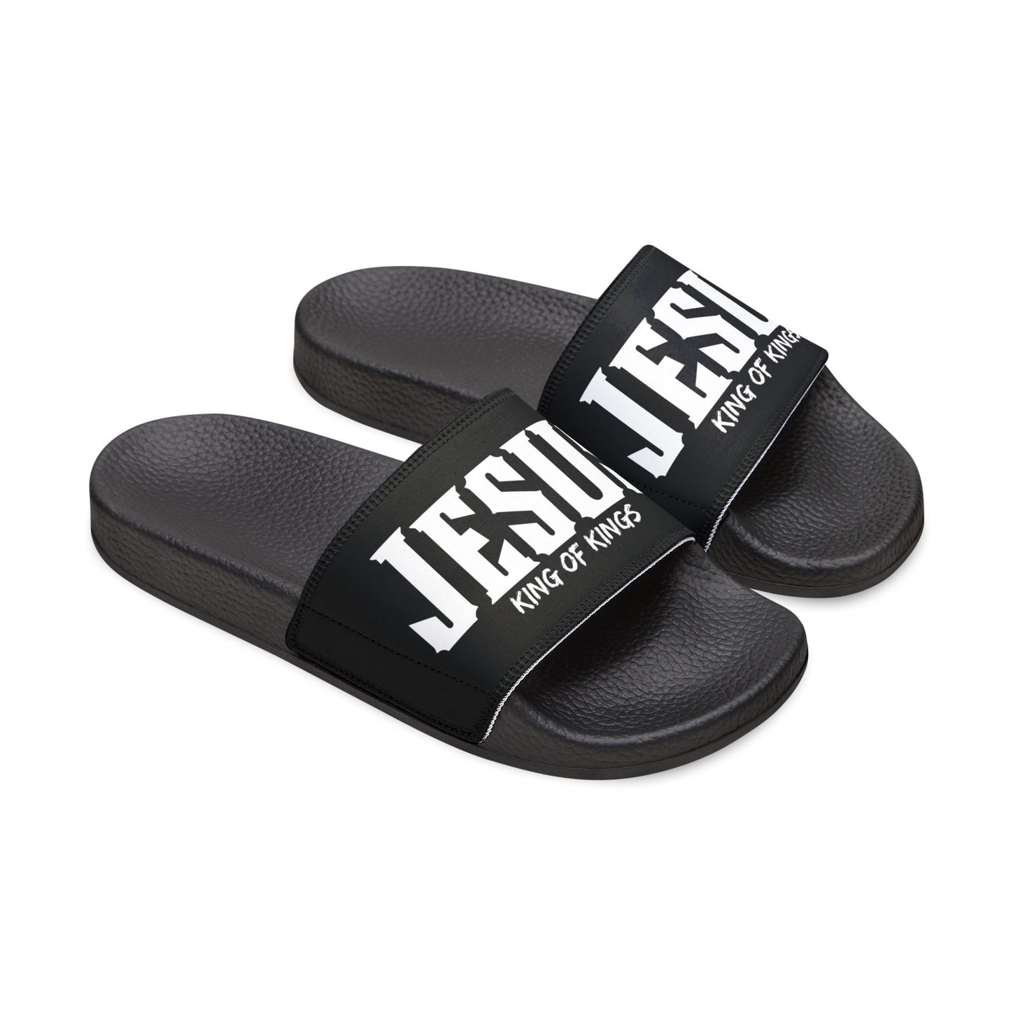 Jesus King of Kings - Christian Slides Sandals