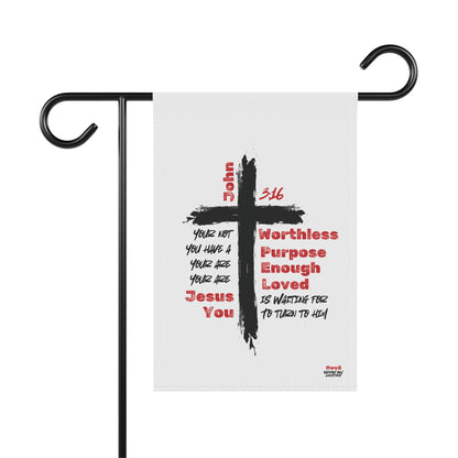 Inspirational Garden Banner — Faith-Based Outdoor Decor That Speaks Life