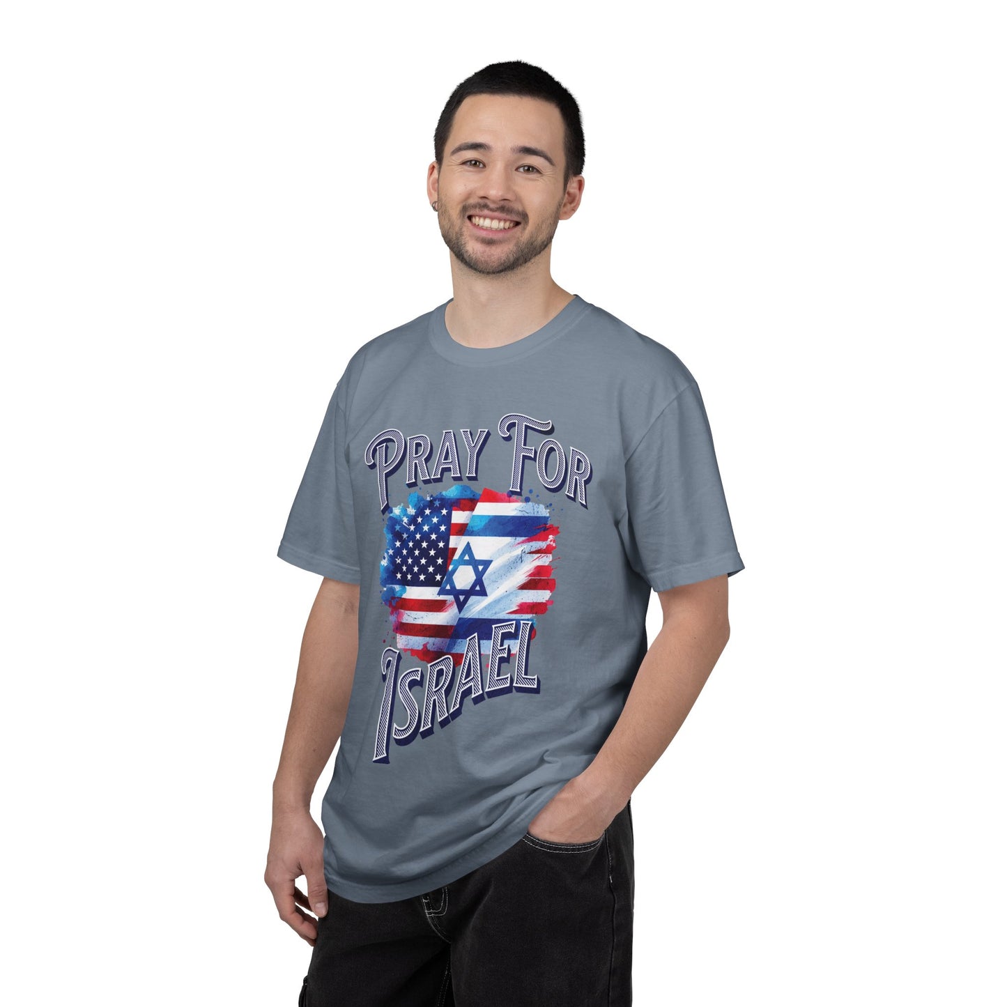 Pray for Israel - Scripture Support Christian Tee