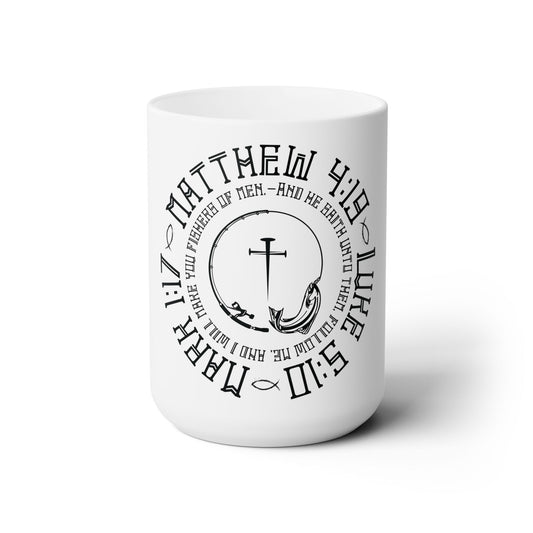 Fisher of Men - Jesus Disciple Ceramic Mug 15oz