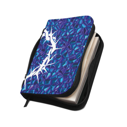 Vibrant Jewel & Crown Bible Cover