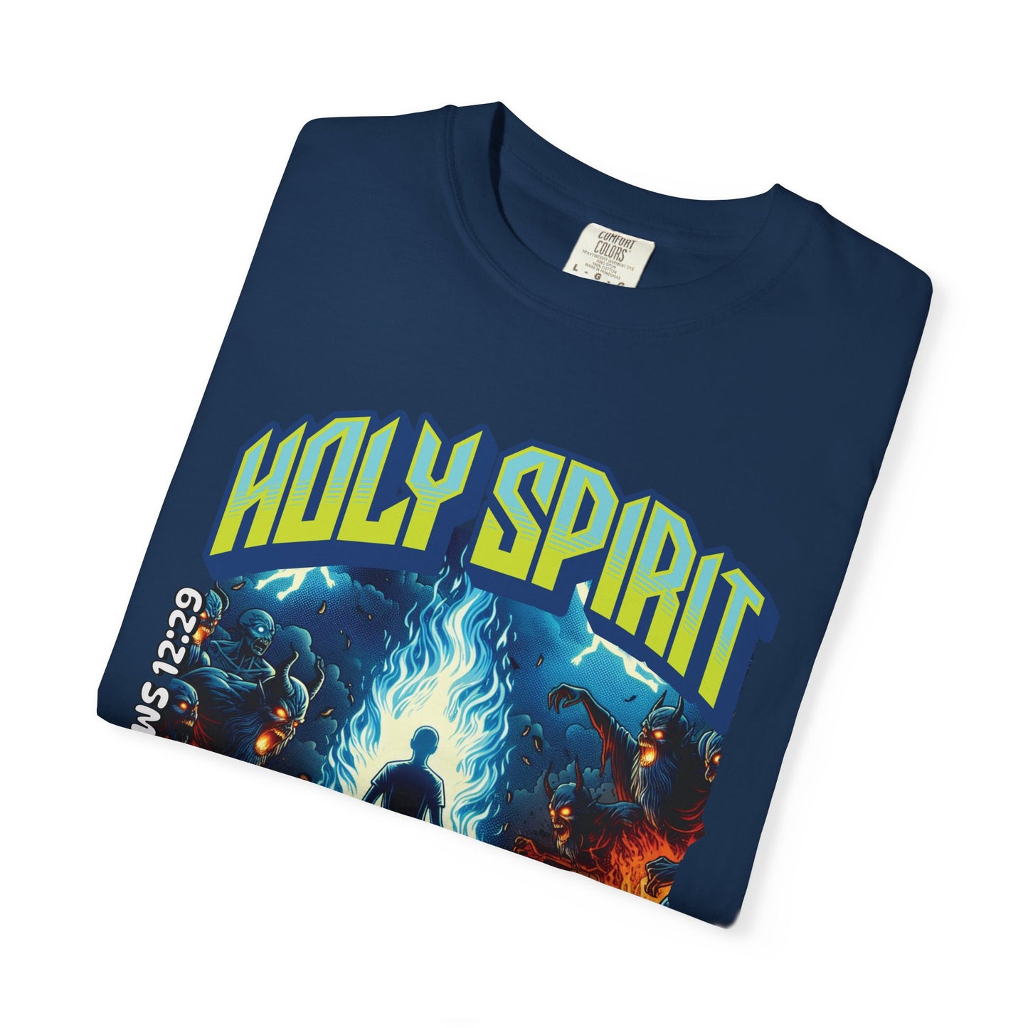 Holy Spirit Fire - Vintage Comic Book Christian Tee
