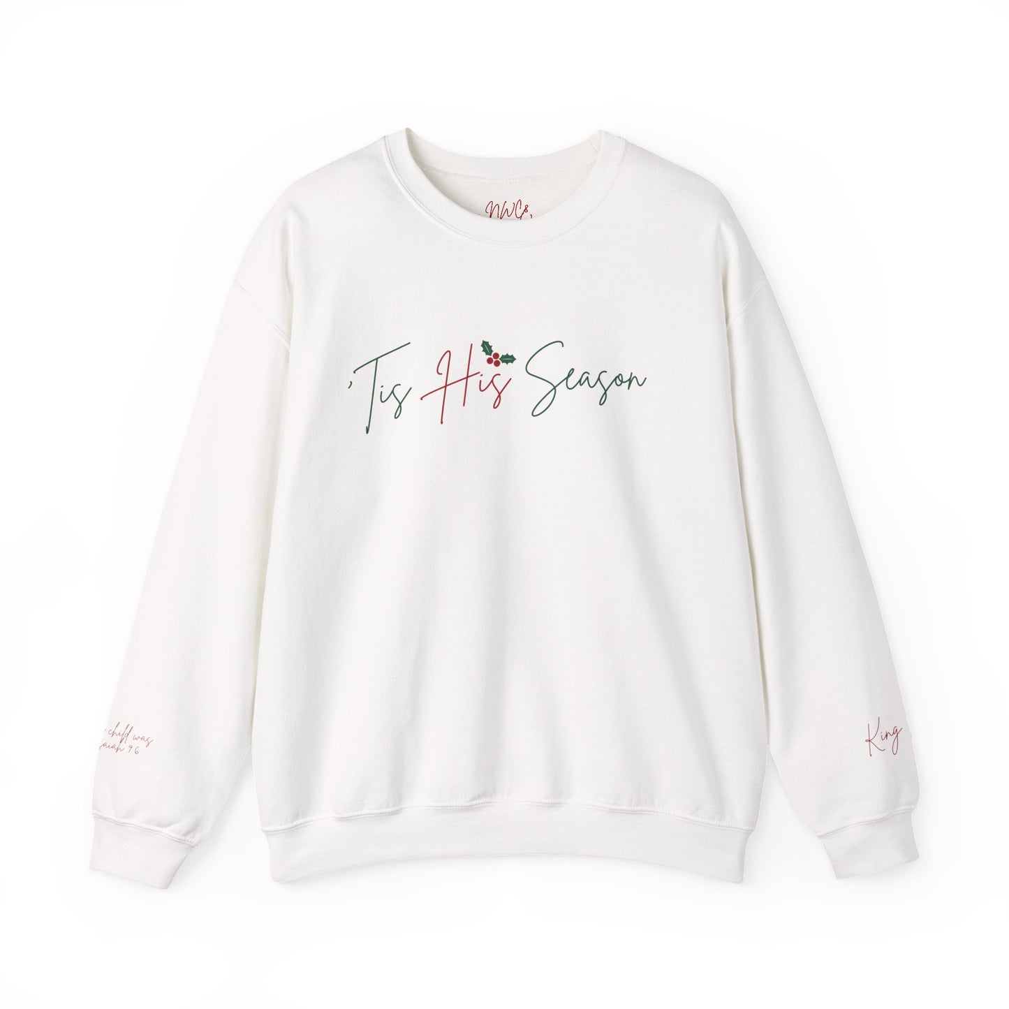 'Tis His Season Crewneck Sweatshirt