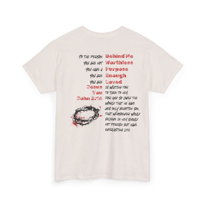 John 3:16 - God's Love Encouragement Tee