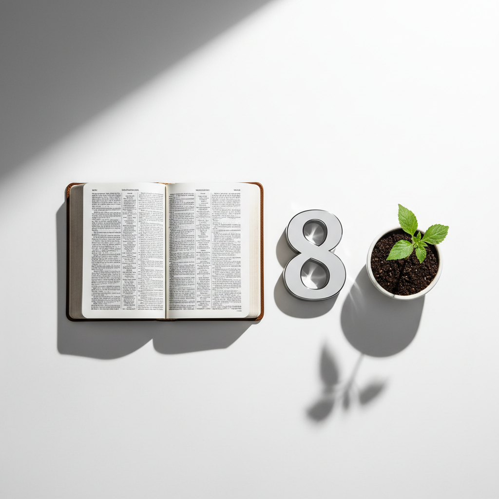 Bible Number 8 New Growth