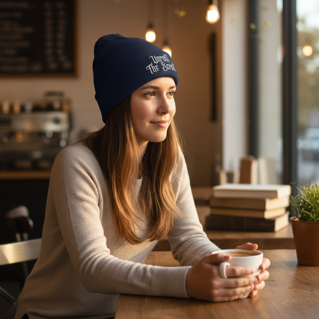 Navy Beanie Lifestyle